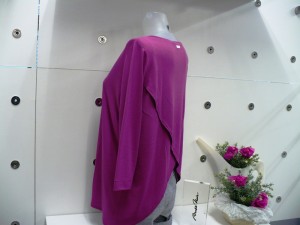 brebis dietro maglia ciclamino