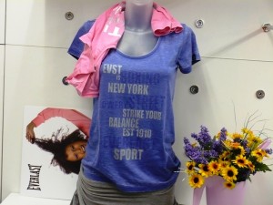 t-shirt everlast bluette